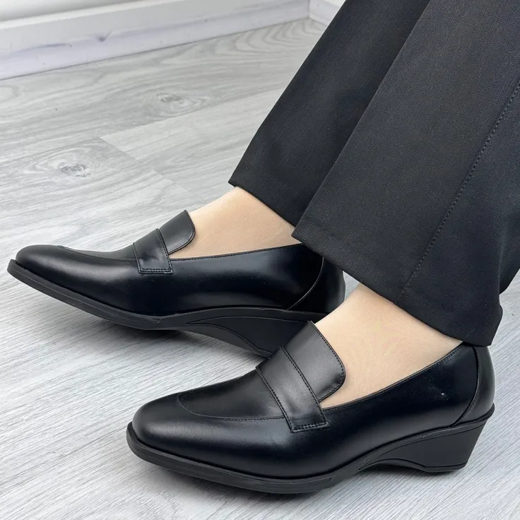 کفش زنانه چرمی آکسفورد ساعتی